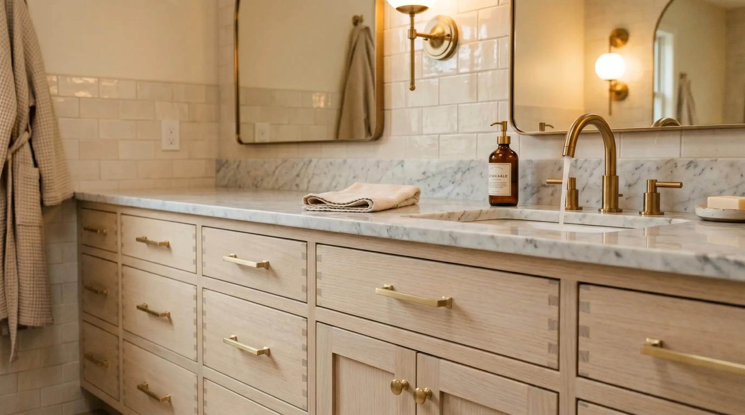 Custom bathroom vanity project