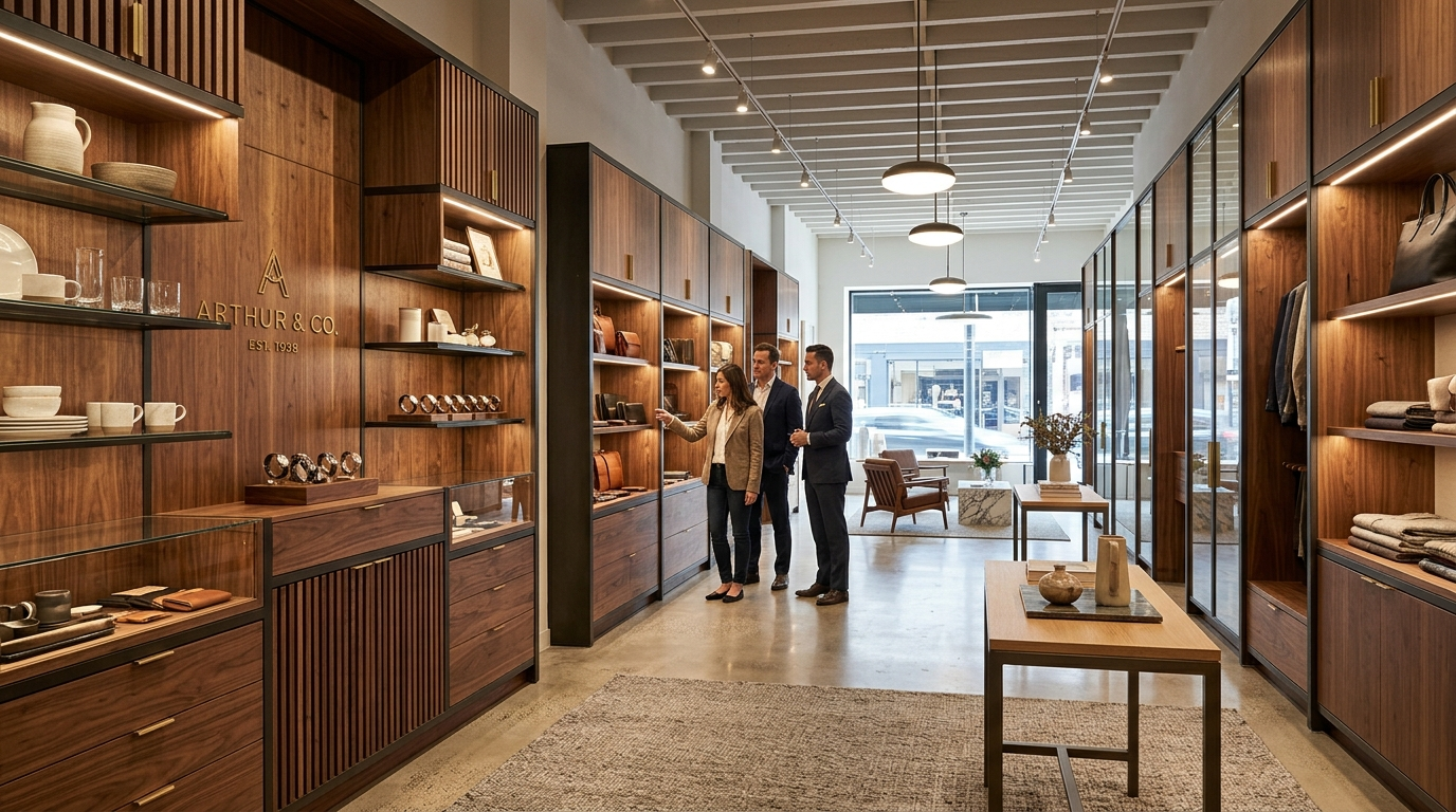 Commercial millwork project